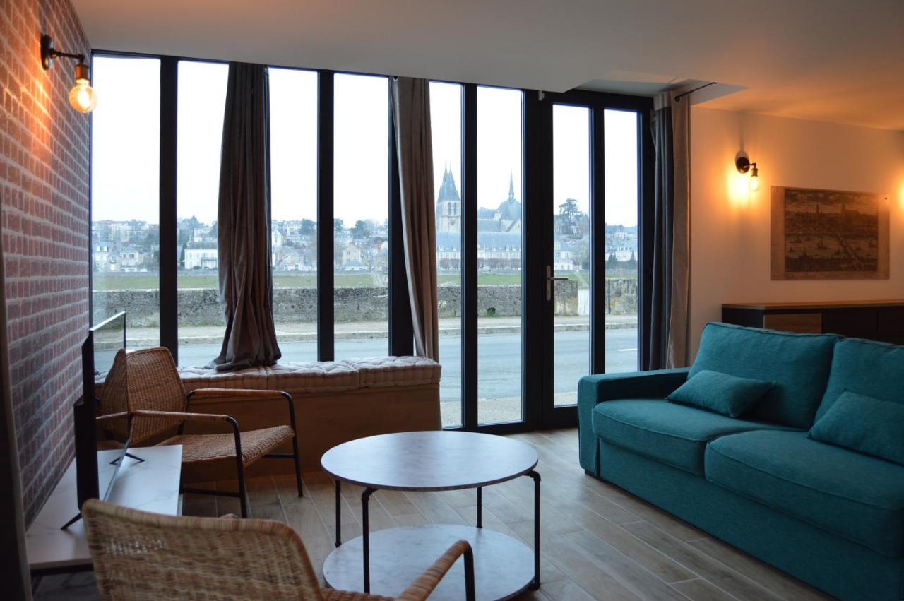 "Gite Le Relais Viennois" Vue Sur Loire & Linge Inclus 블루아 외부 사진